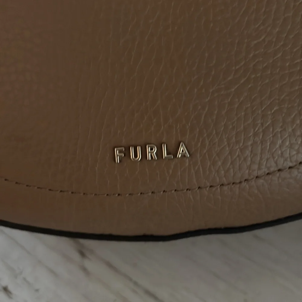 Furla Afrodite Leather Hobo Bag